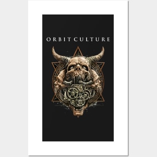 Orbit Culture Heavy Death Metal Music Band Posters and Art